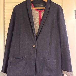 Navy casual jacket